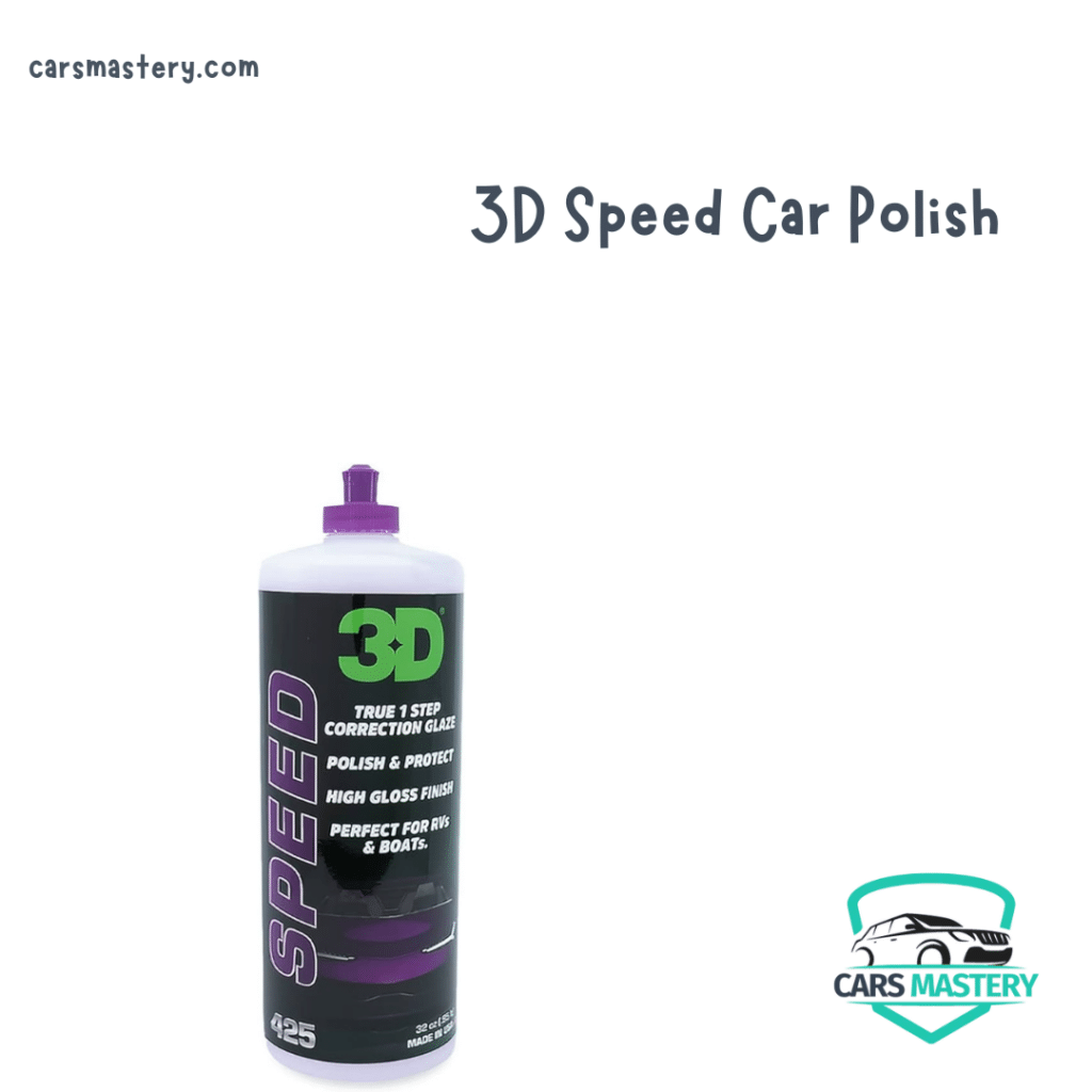 A view of the D Speed Car Polish