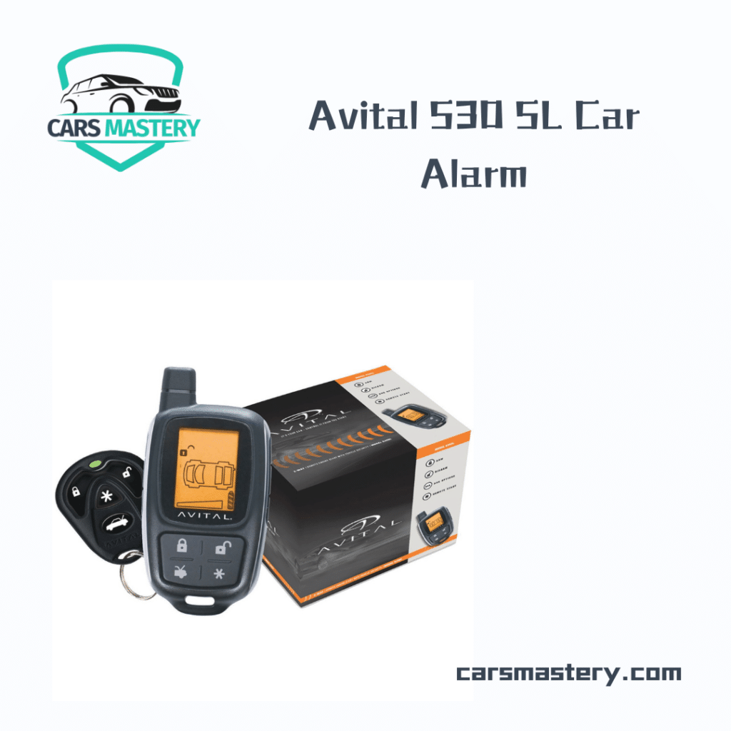 A view of Avital L car alarm