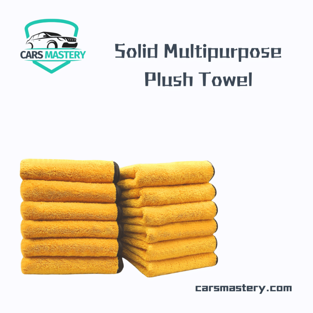 A view of the Solid Multipurpose plush towel