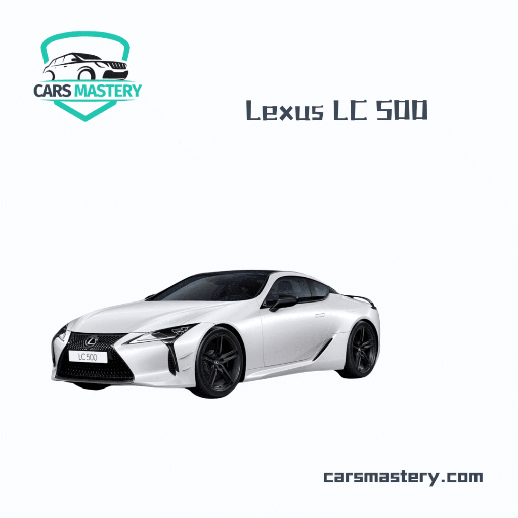 A view of Lexus LC