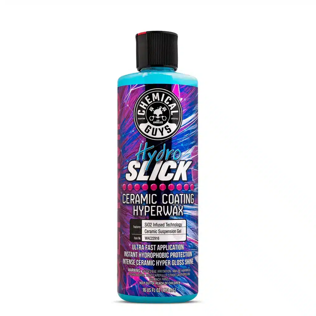 A view of a can of chemical guys hydro slick ceramic coating