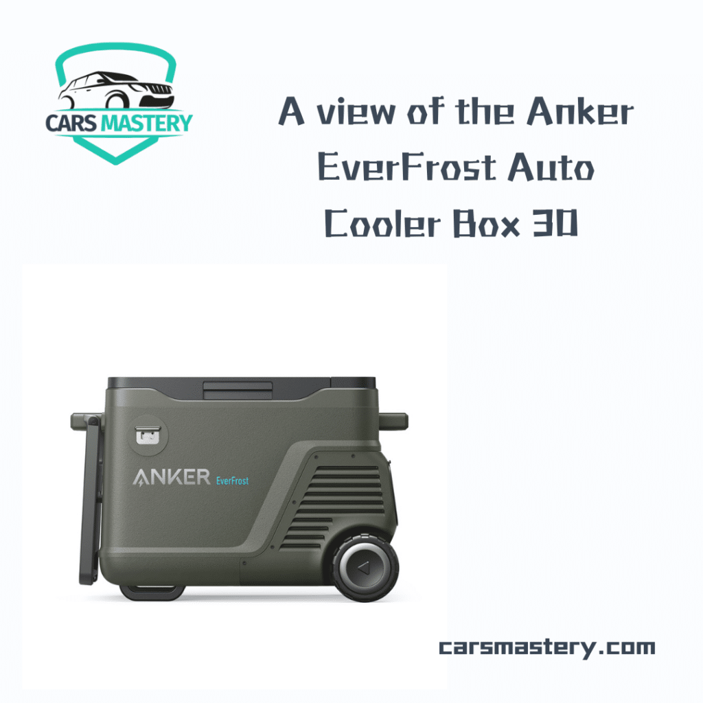 A view of the Anker EverFrost Auto Cooler Box