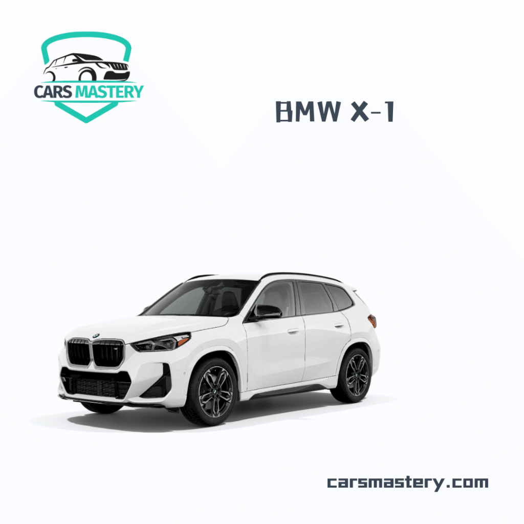 A view of the BMW X  