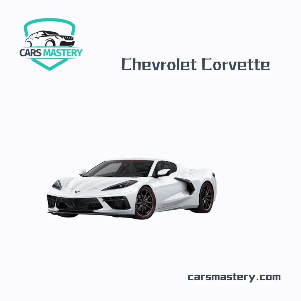 A view of the Chevrolet Corvette