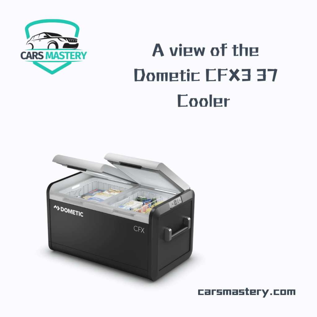 A view of the Dometic CFX Cooler 