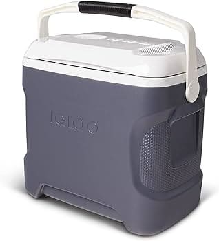 A view of the igloo versatemp qt portable electric car cooler