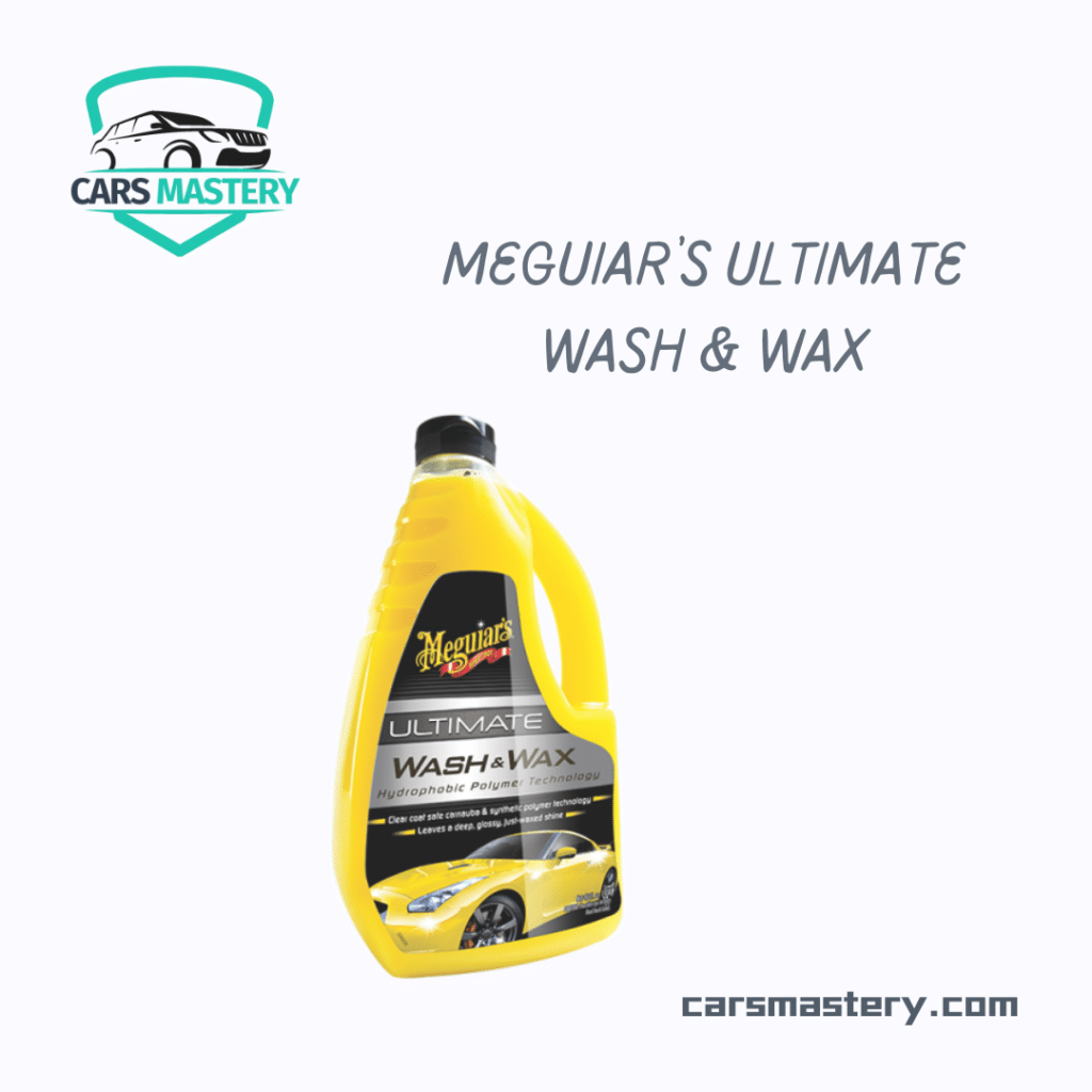 A view of Meguiar’s Ultimate Wash & Wax