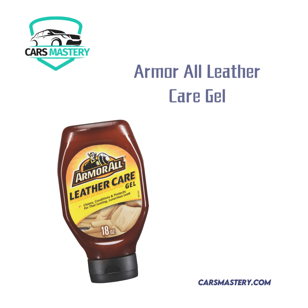 A view of the Armor All Leather Care Gel