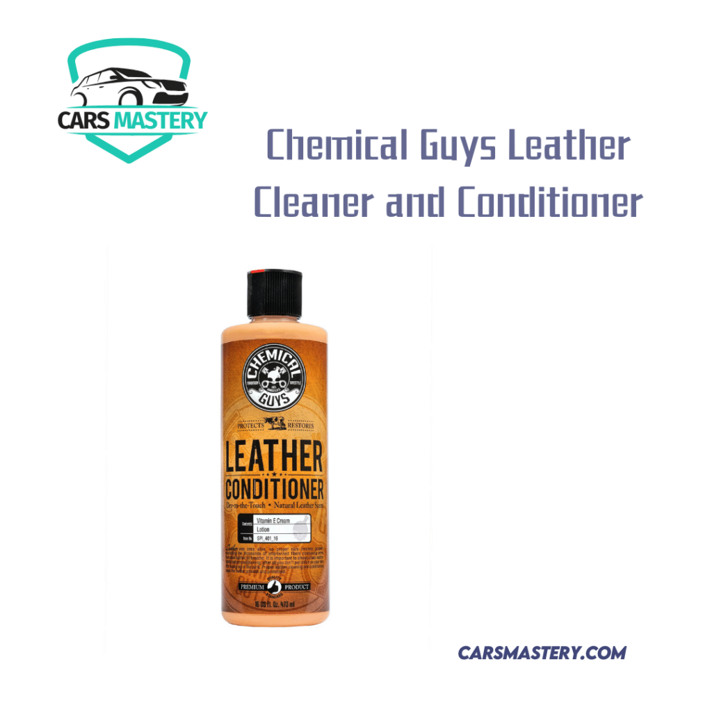 Chemical Guys Leather Cleaner and Conditioner